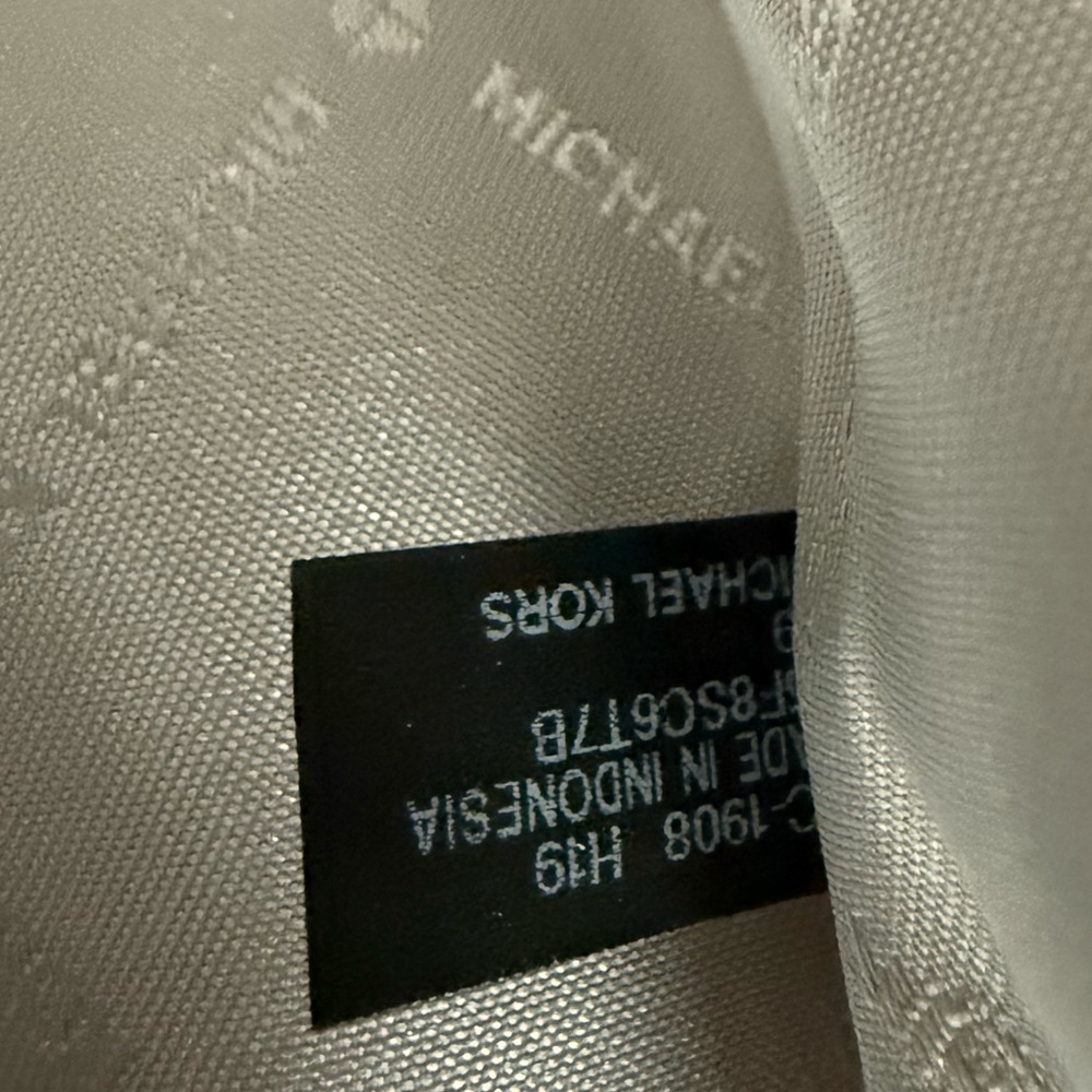 White And Grey Mk Pattern Michael Kors Medium Siz… - image 5